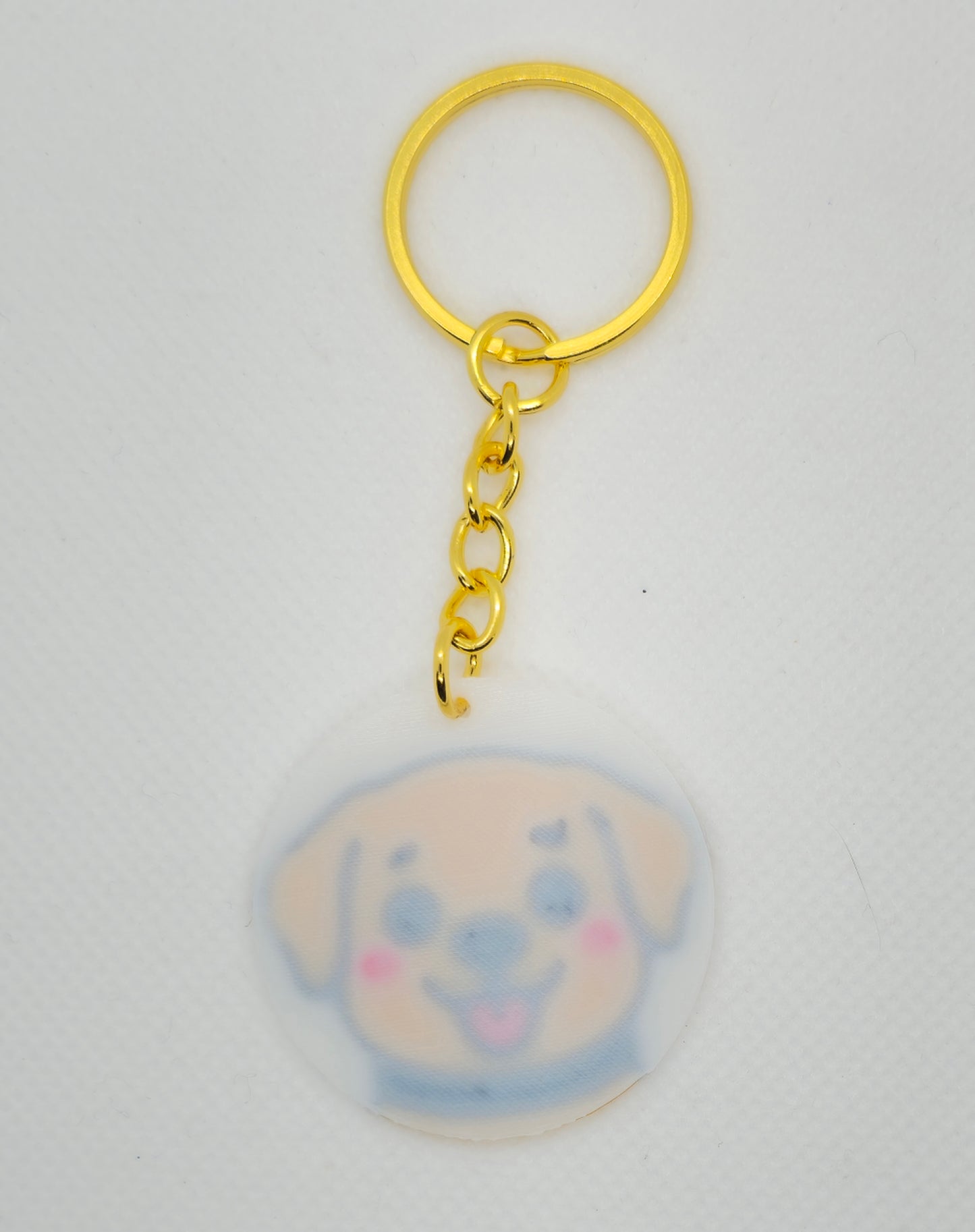 Adorable Dog Face Keychains