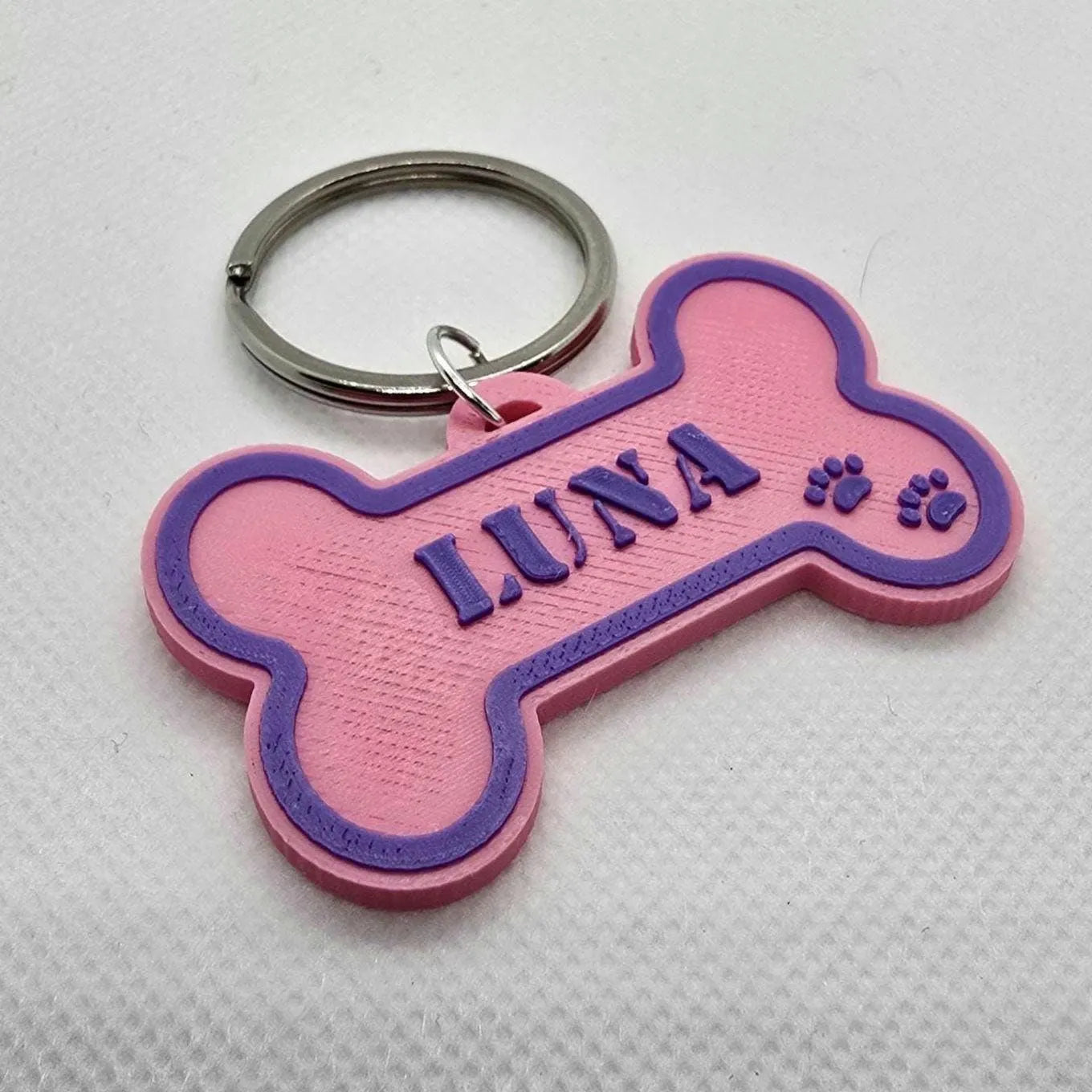 Personalized 3d Dog Bone Nametags