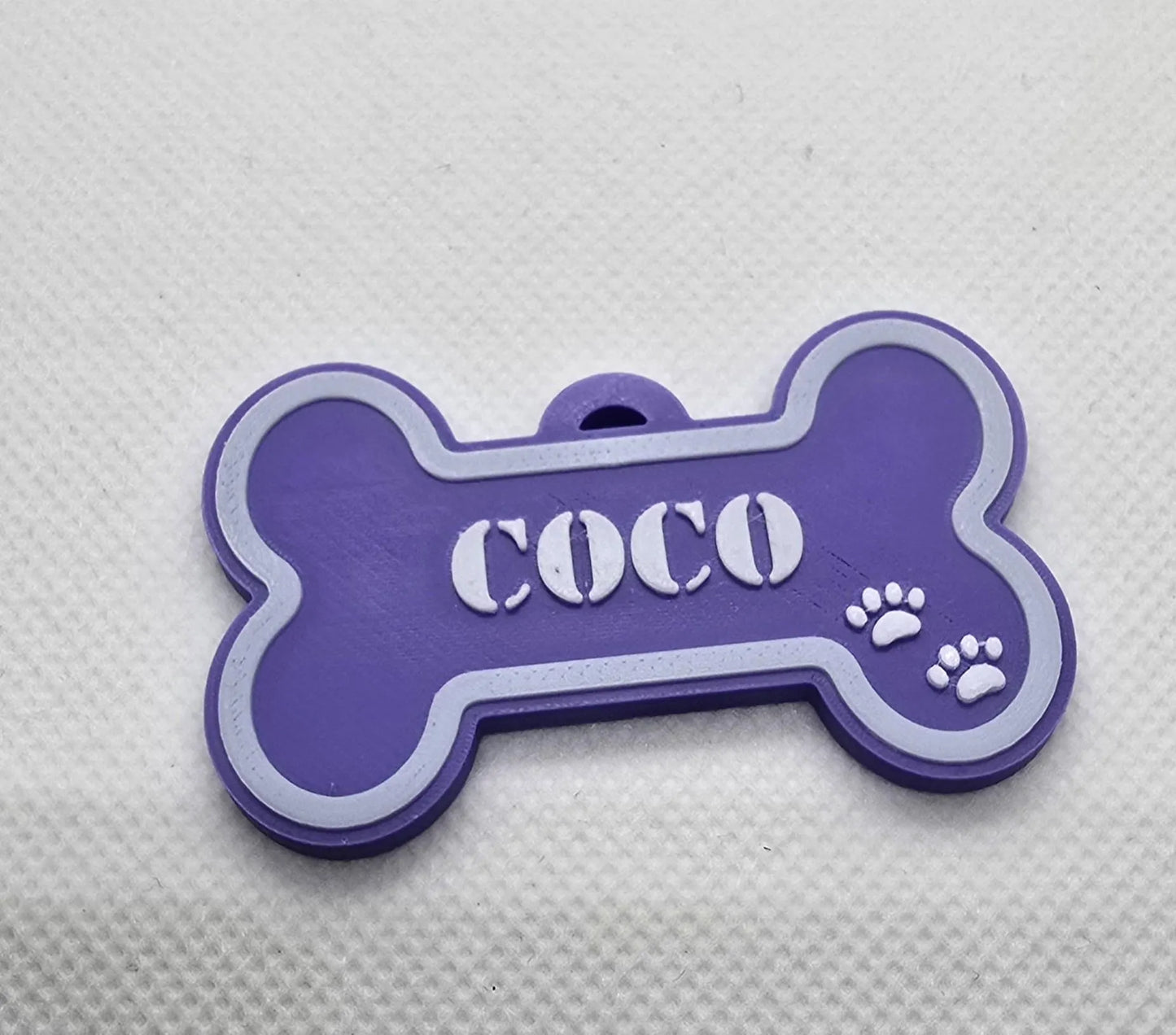 Personalized 3d Dog Bone Nametags