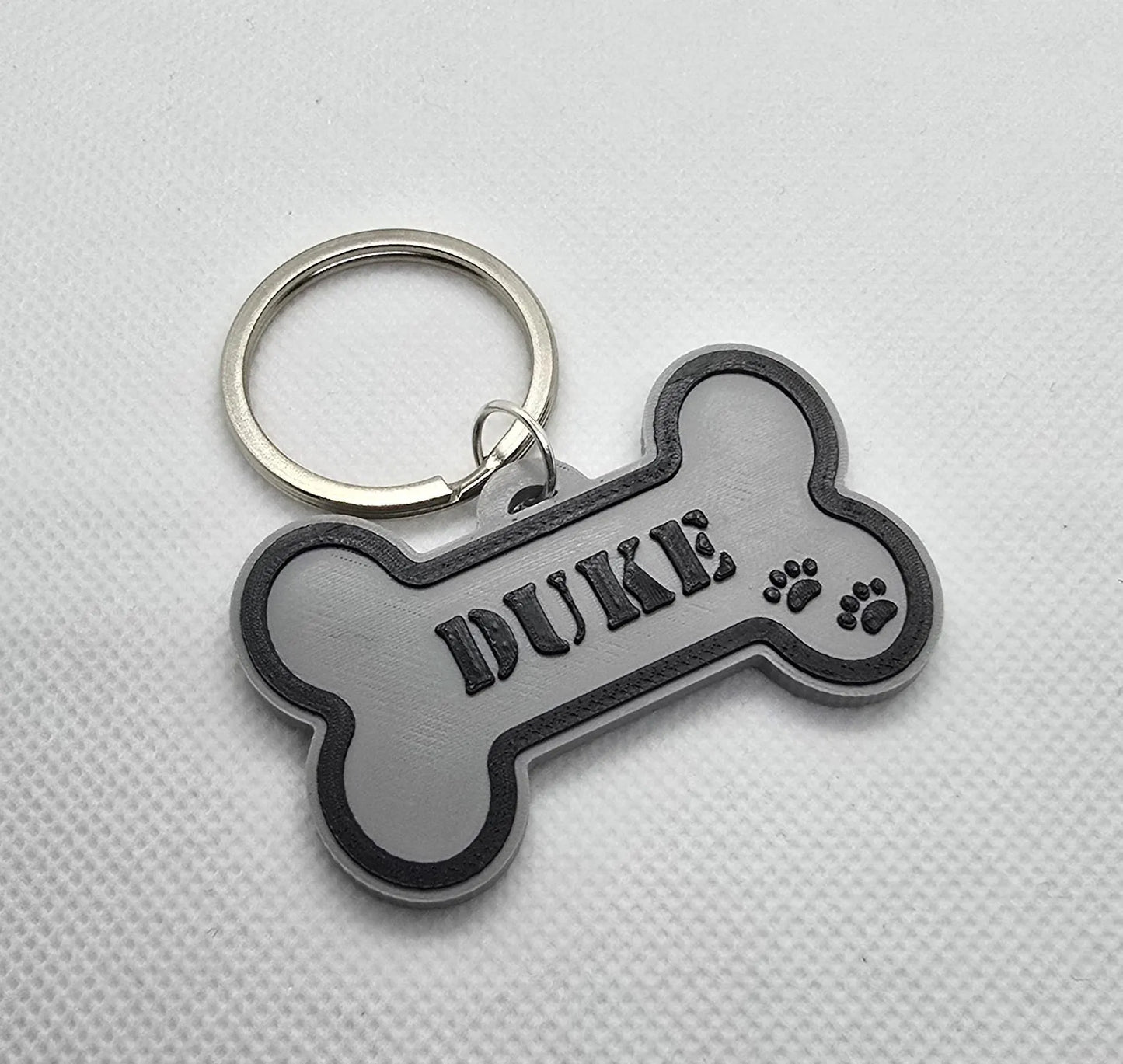 Personalized 3d Dog Bone Nametags